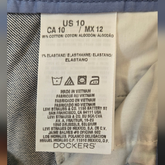 Dockers Denim Shorts Size 10 - Picture 5 of 5